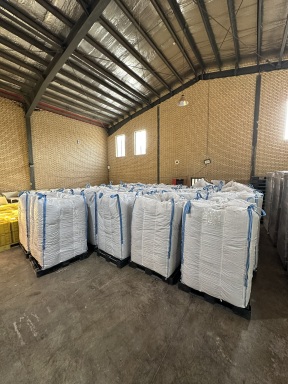 1000 kilogram pistachio jumbo bags ready for trading